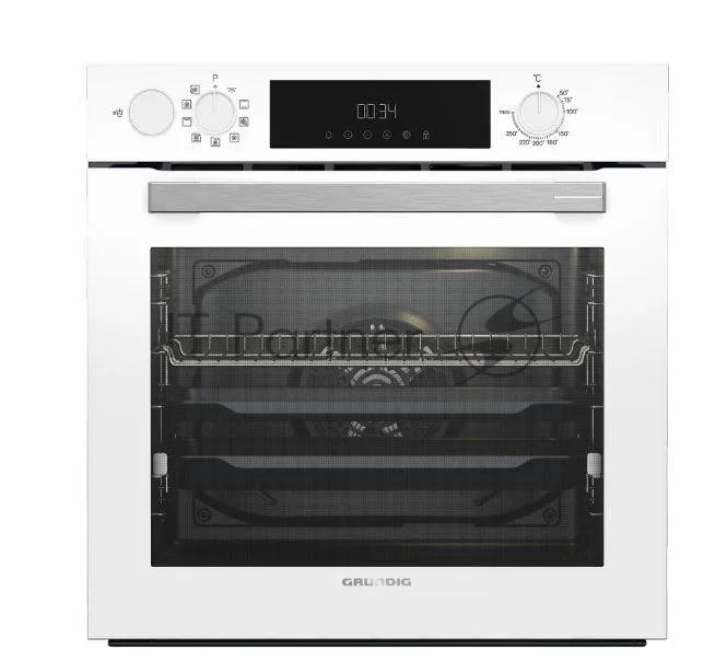 Духовой шкаф Grundig GEDM12300W, электрический, белый