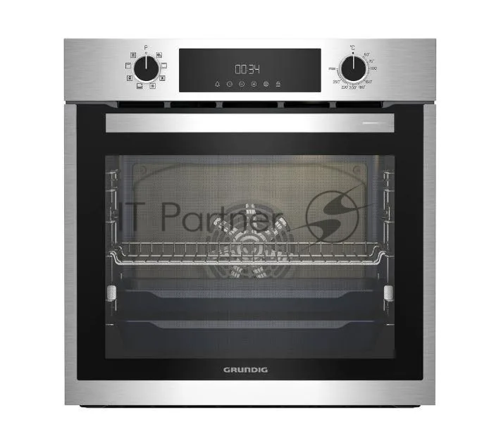Духовой шкаф Grundig GEBM11300XC, электрический, нержавеющая сталь