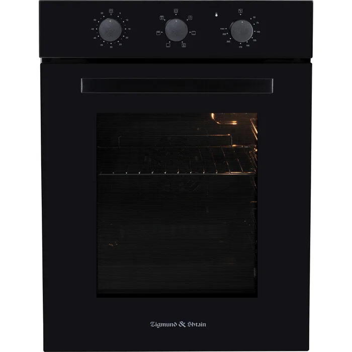 Духовой шкаф Zigmund & Shtain E 172 B, электрический, чёрный