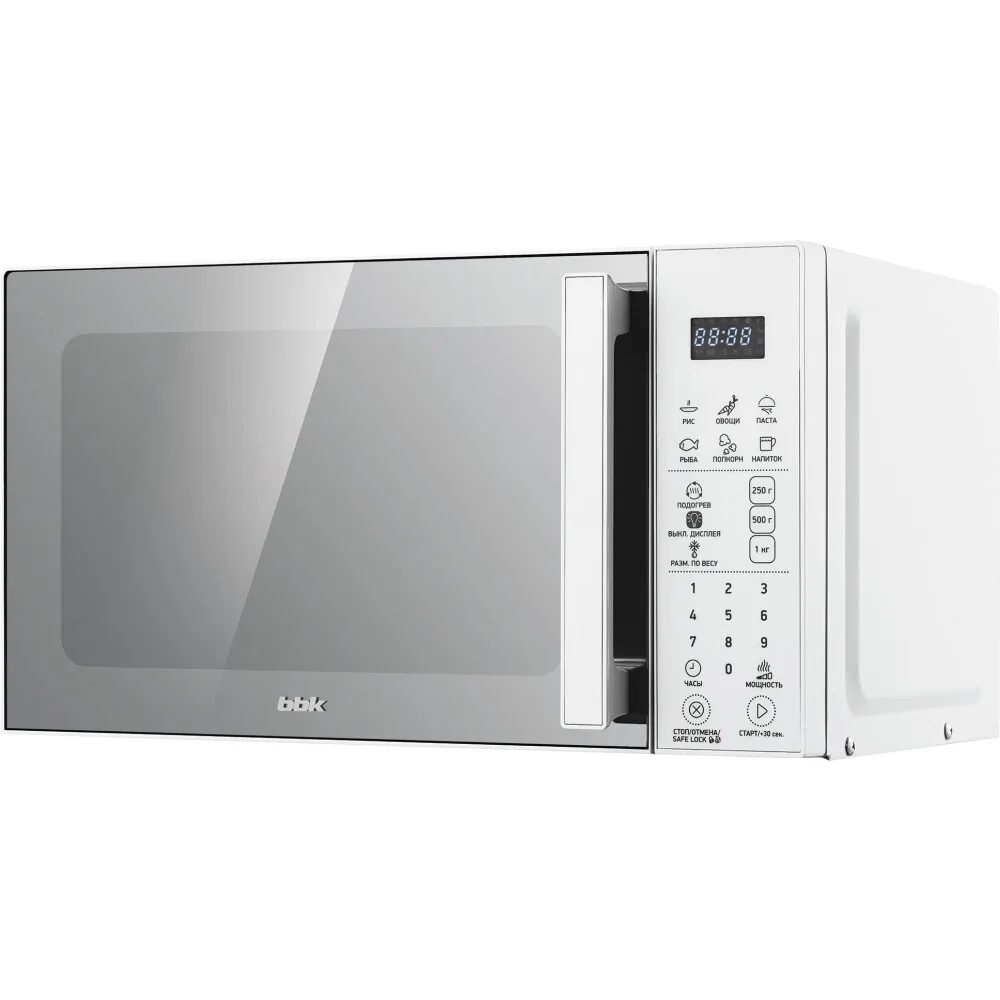 Микроволновая печь BBK 20MWS-805S/W, соло, белый