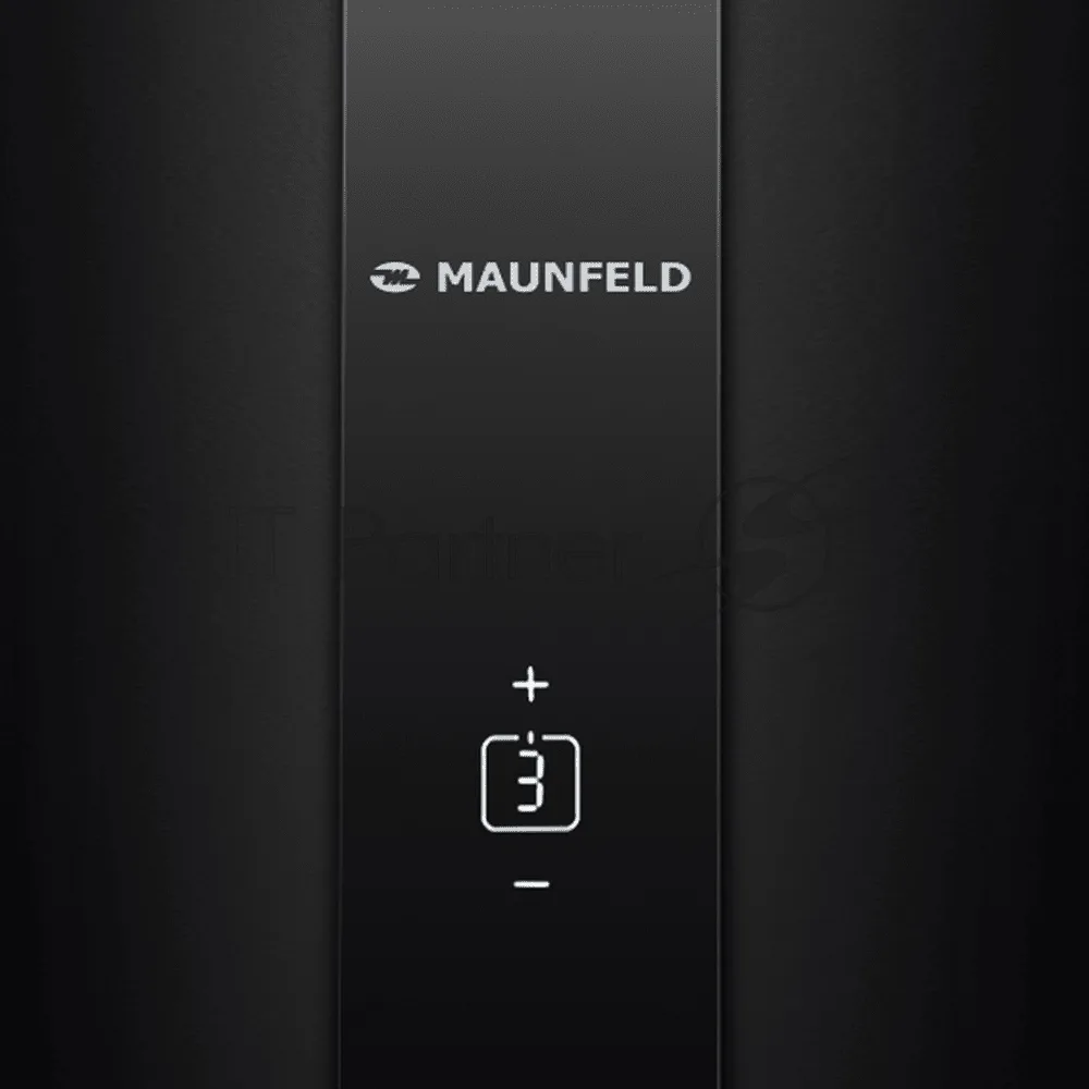 Вытяжка Maunfeld Lee Wall 35, плоская, чёрный