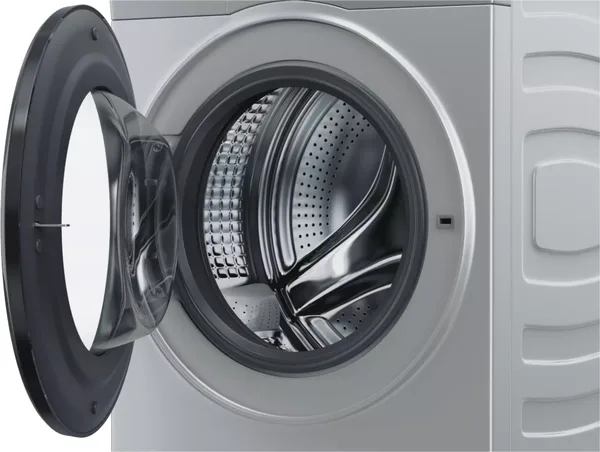 Стиральная машина Haier HW70-BP12269S, фронтальная загрузка, серебристый — фото 3