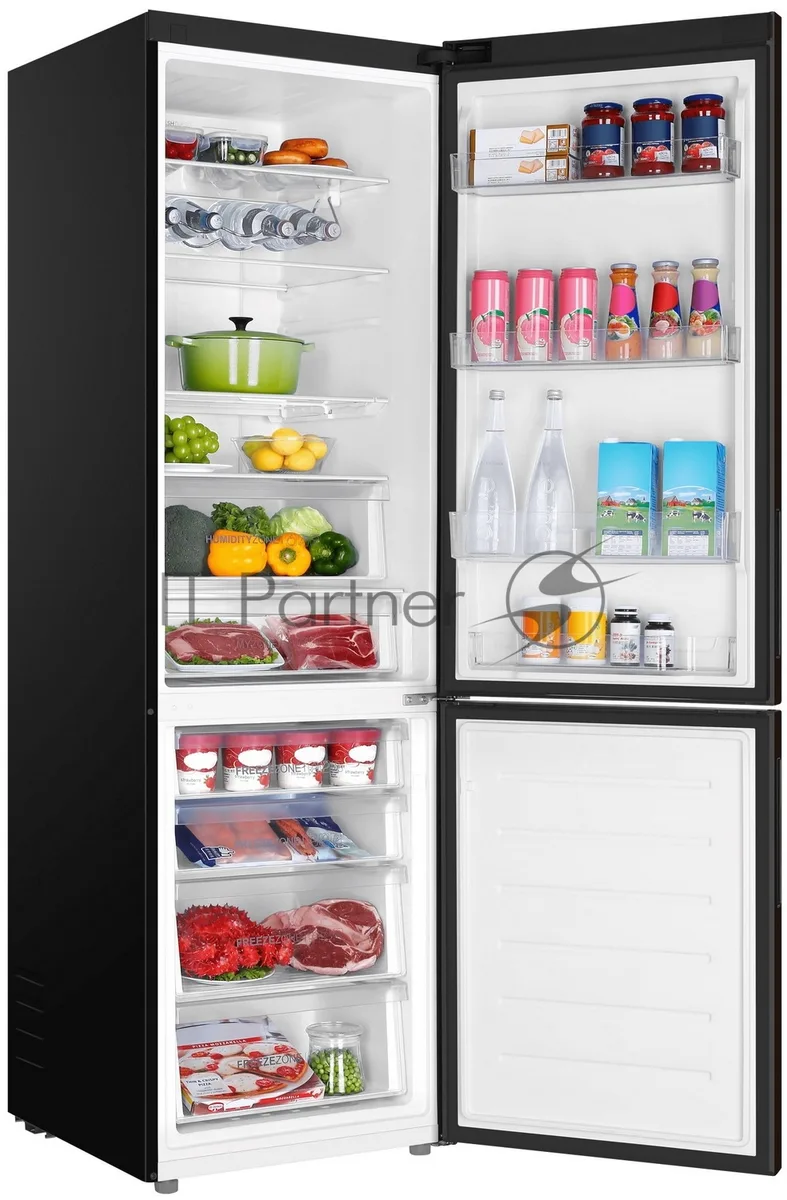 Холодильник Haier C4F740CDBGU1, двухкамерный, серый