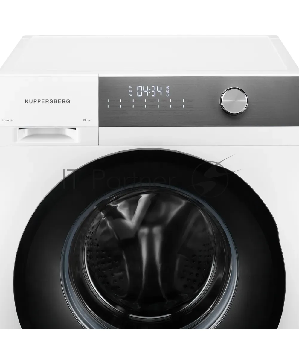 Стиральная машина Kuppersberg WM 610 W, фронтальная загрузка, белый — фото 3