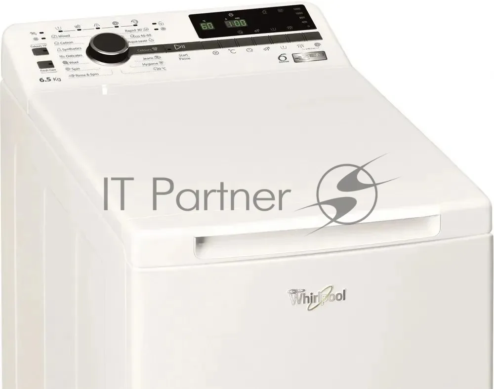 Стиральная машина Whirlpool TDLRB 65242BS, вертикальная загрузка, белый — фото 3