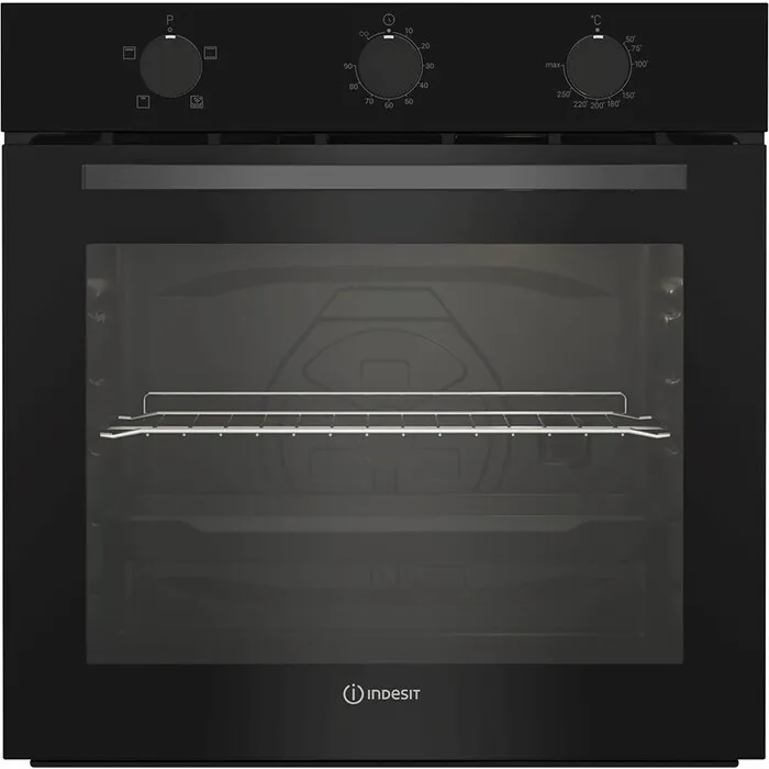 Духовой шкаф Indesit IBFTE 2430 BL, электрический, чёрный
