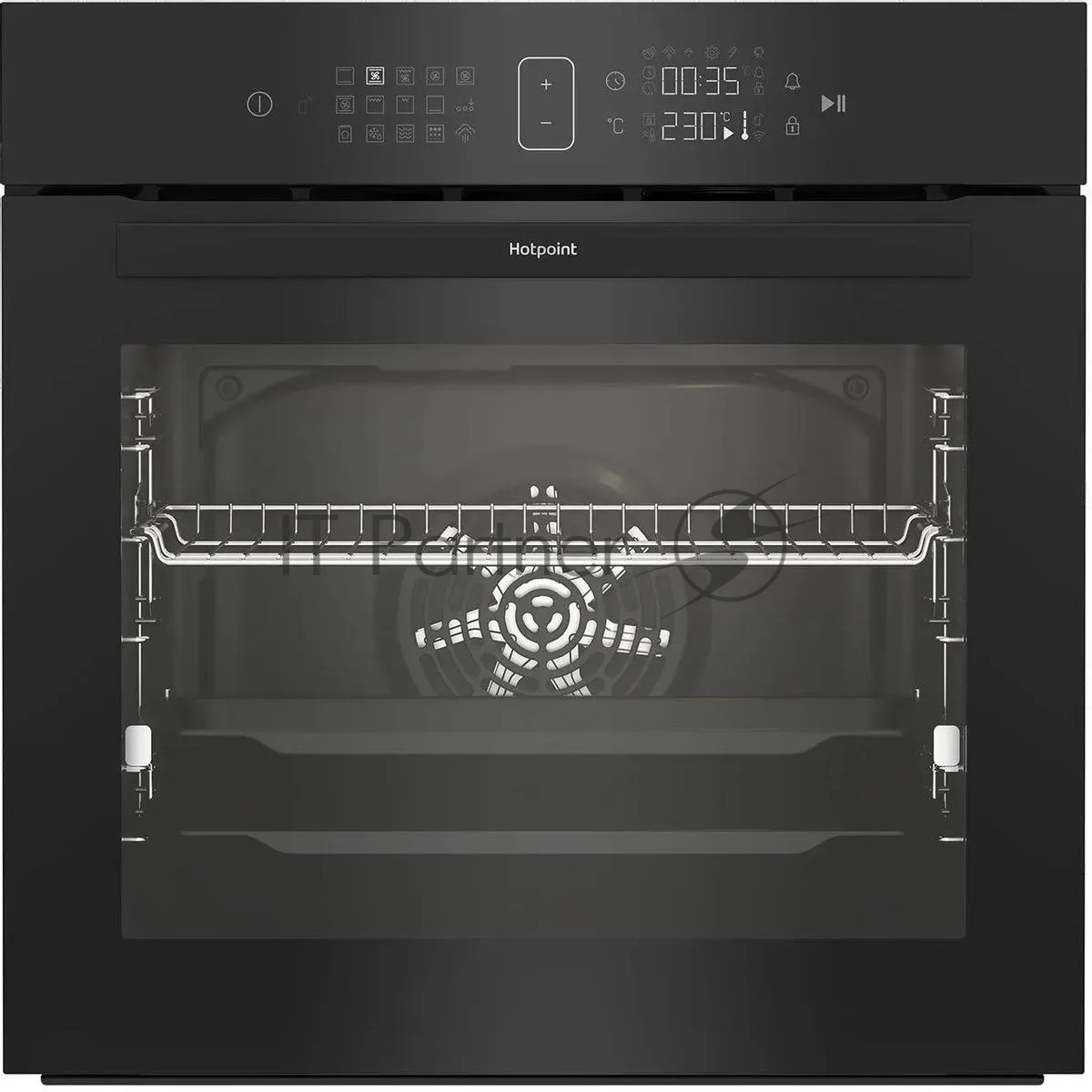 Духовой шкаф Hotpoint FE8 1352 SMP BLG, электрический, чёрный