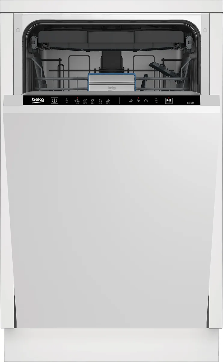Встраиваемая посудомоечная машина Beko BDIS25063, серый