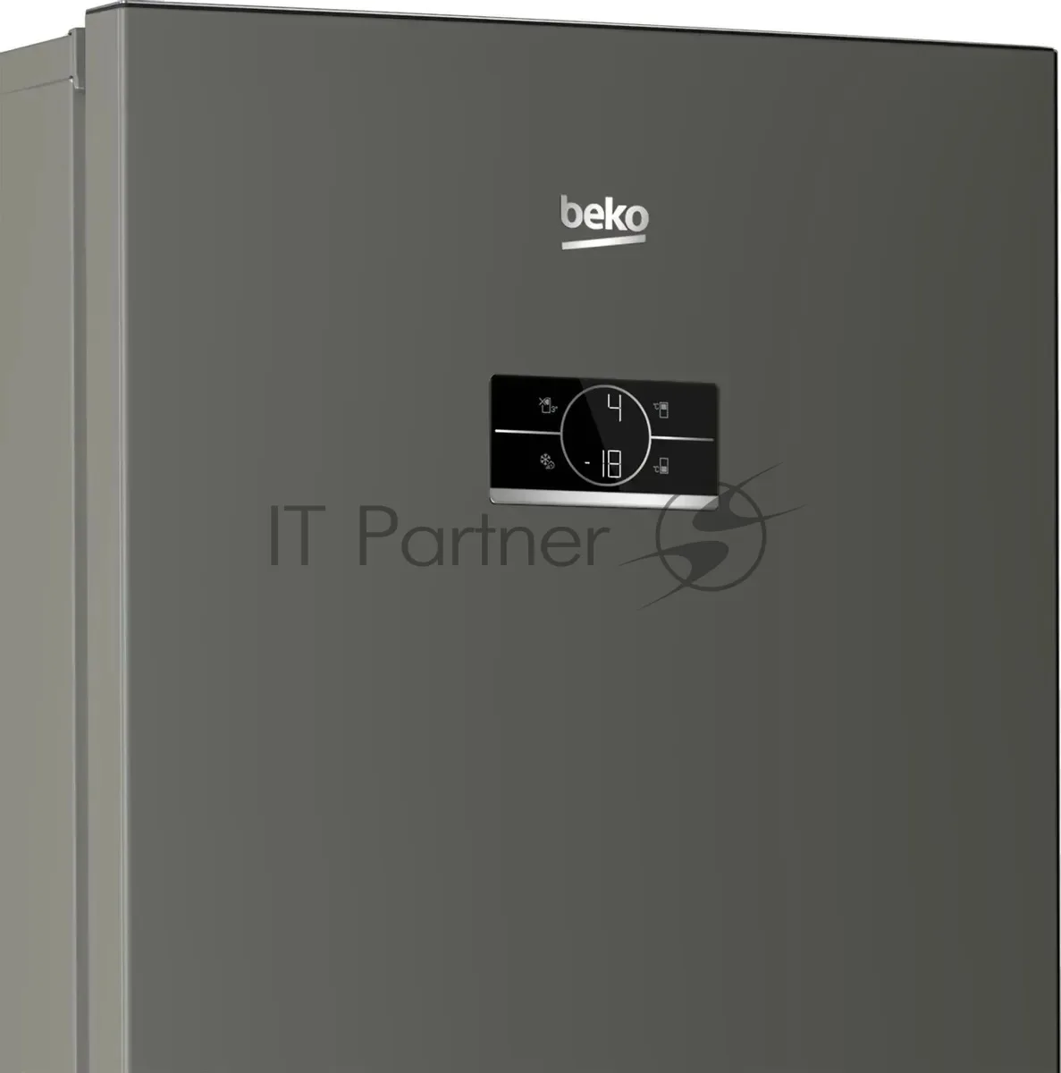 Холодильник Beko B3R0CNK362HG, двухкамерный, серый — фото 2