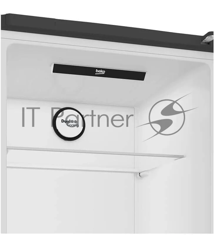 Холодильник Beko B3R0CNK402HG, двухкамерный, серый — фото 3