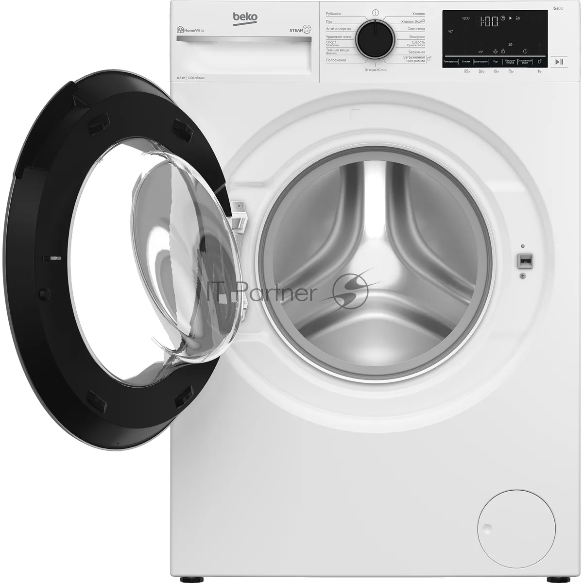 Стиральная машина Beko B3WFR56H2WC, фронтальная загрузка, белый — фото 2
