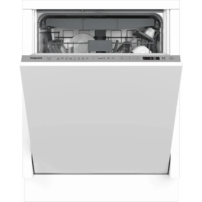 Встраиваемая посудомоечная машина Hotpoint HI 5D84 DW, нержавеющая сталь