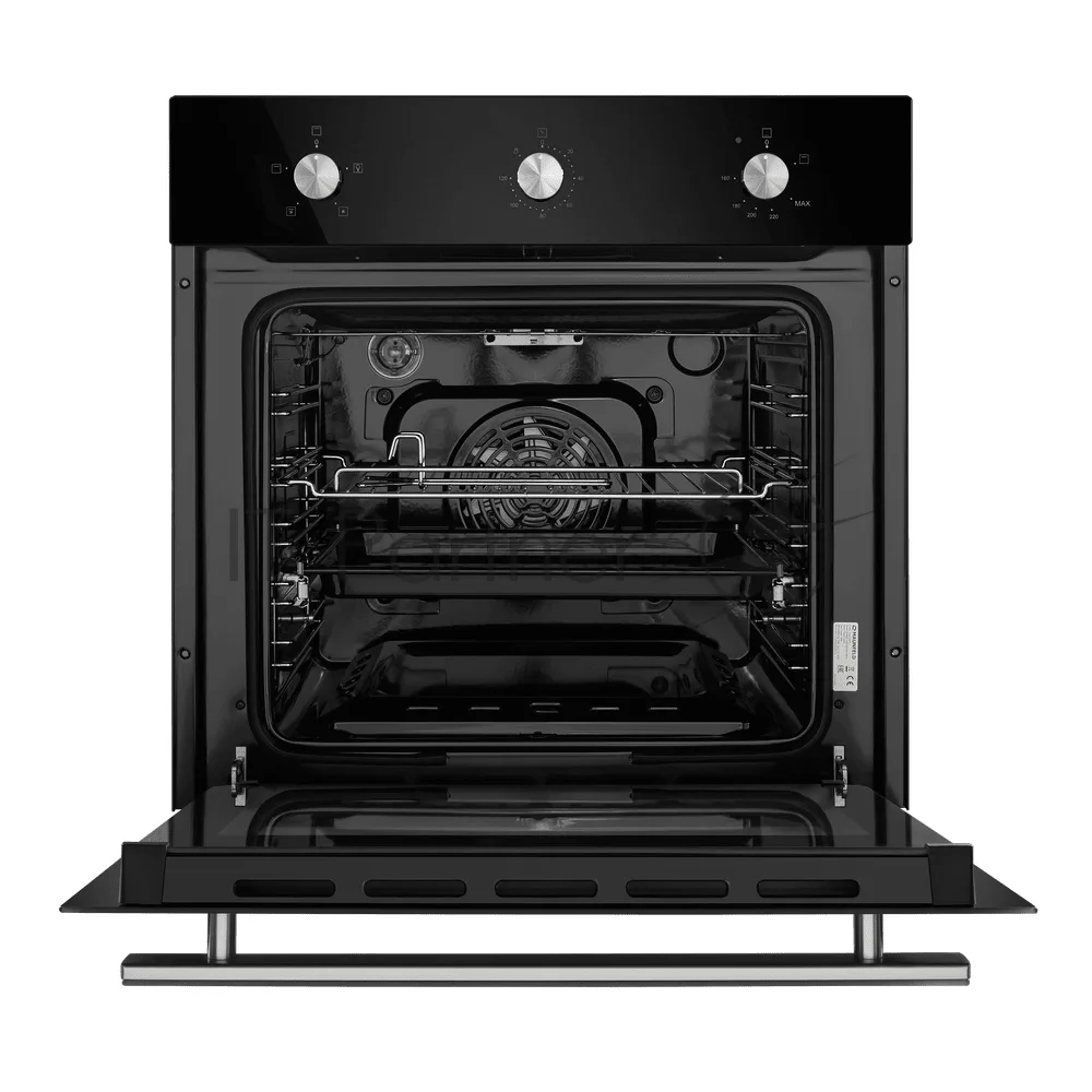 Духовой шкаф Maunfeld EOGC604B Slim, газовый, чёрный — фото 3