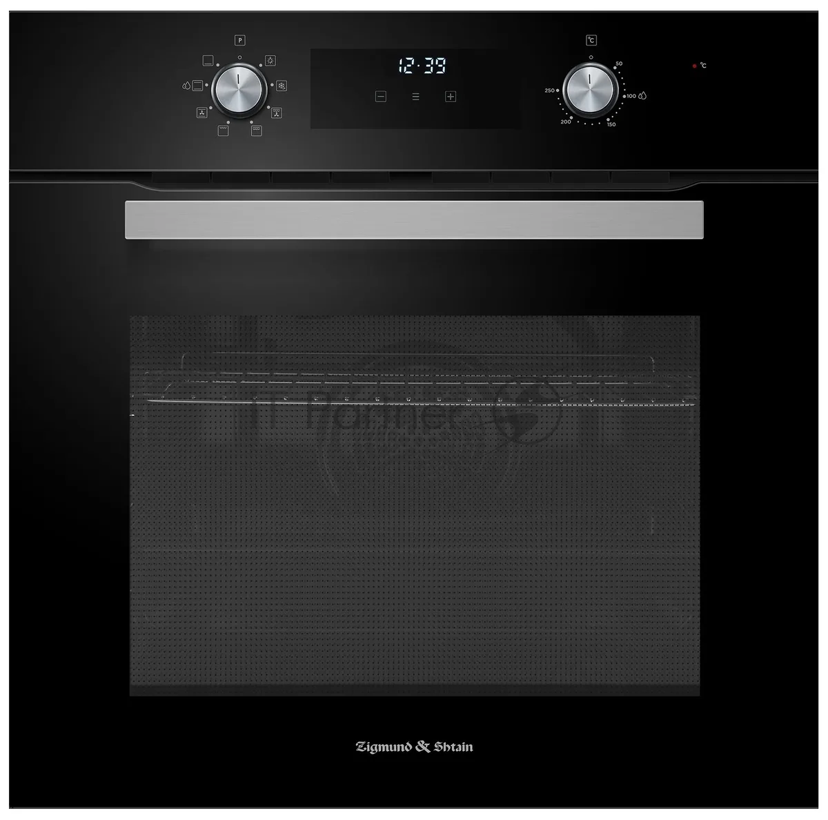 Духовой шкаф Zigmund & Shtain E 177 B, электрический, чёрный