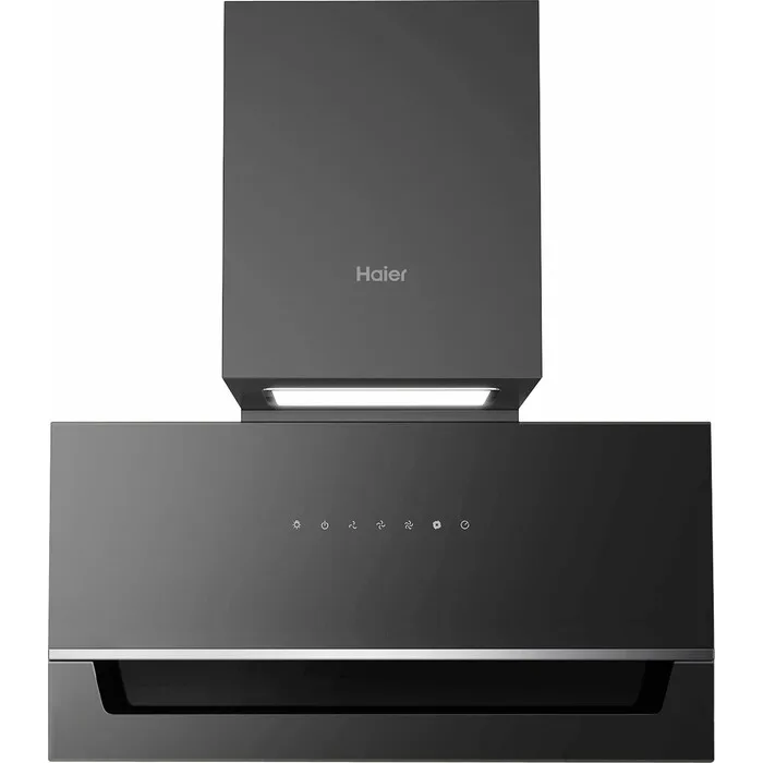 Вытяжка Haier HVX-W682CBX, каминная, чёрный