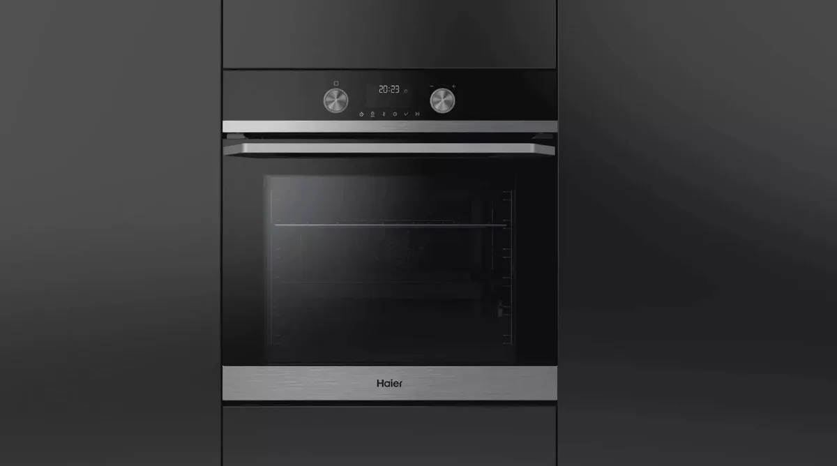 Духовой шкаф Haier HOQ-K5AAN3BX, электрический, чёрный