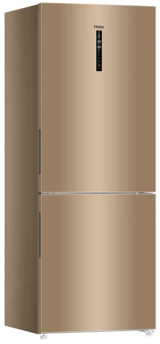 Холодильник Haier C4F744CGGU1, двухкамерный, золотистый