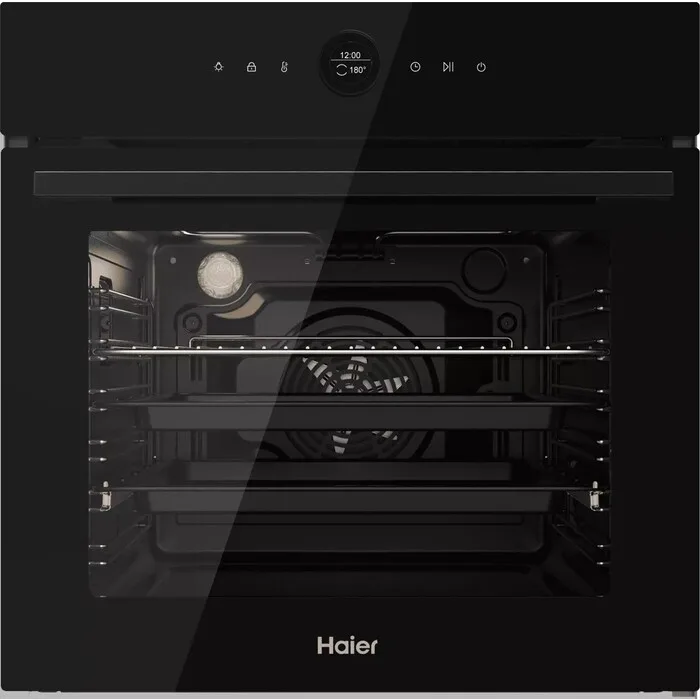 Духовой шкаф Haier HOX-TFT6AMTB, электрический, чёрный