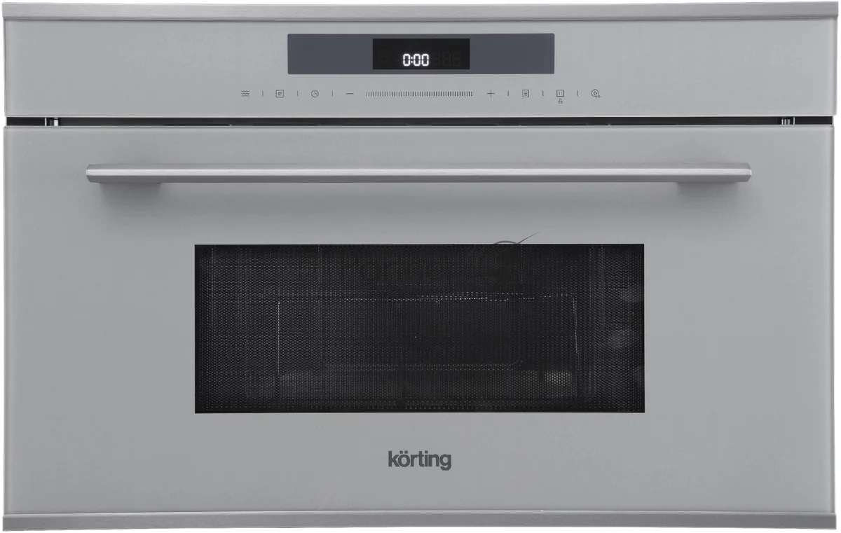 Встраиваемая микроволновая печь Korting KMI 830 GBXGr, с грилем, серый — фото 2