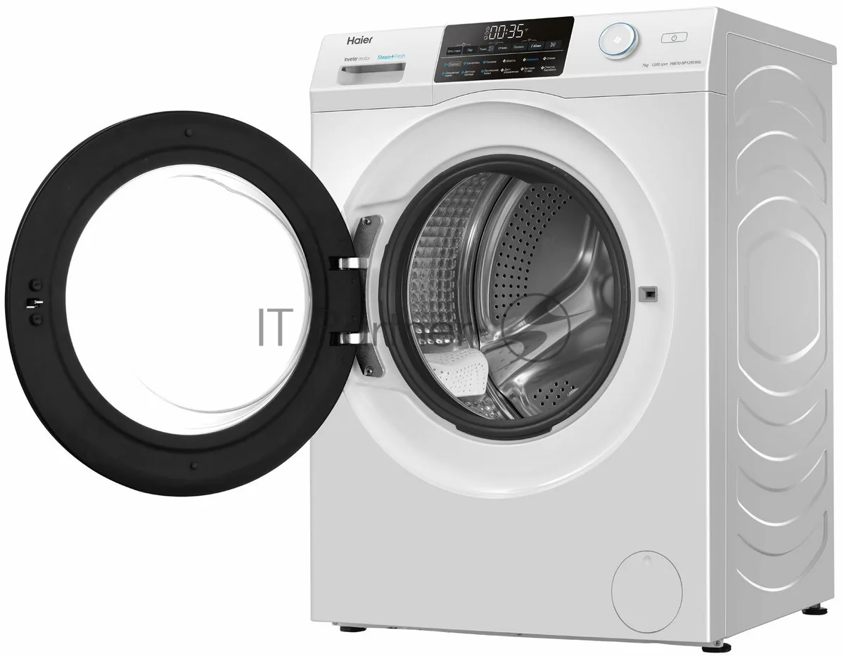 Стиральная машина Haier HW70-BP12959AE, фронтальная загрузка, белый — фото 3