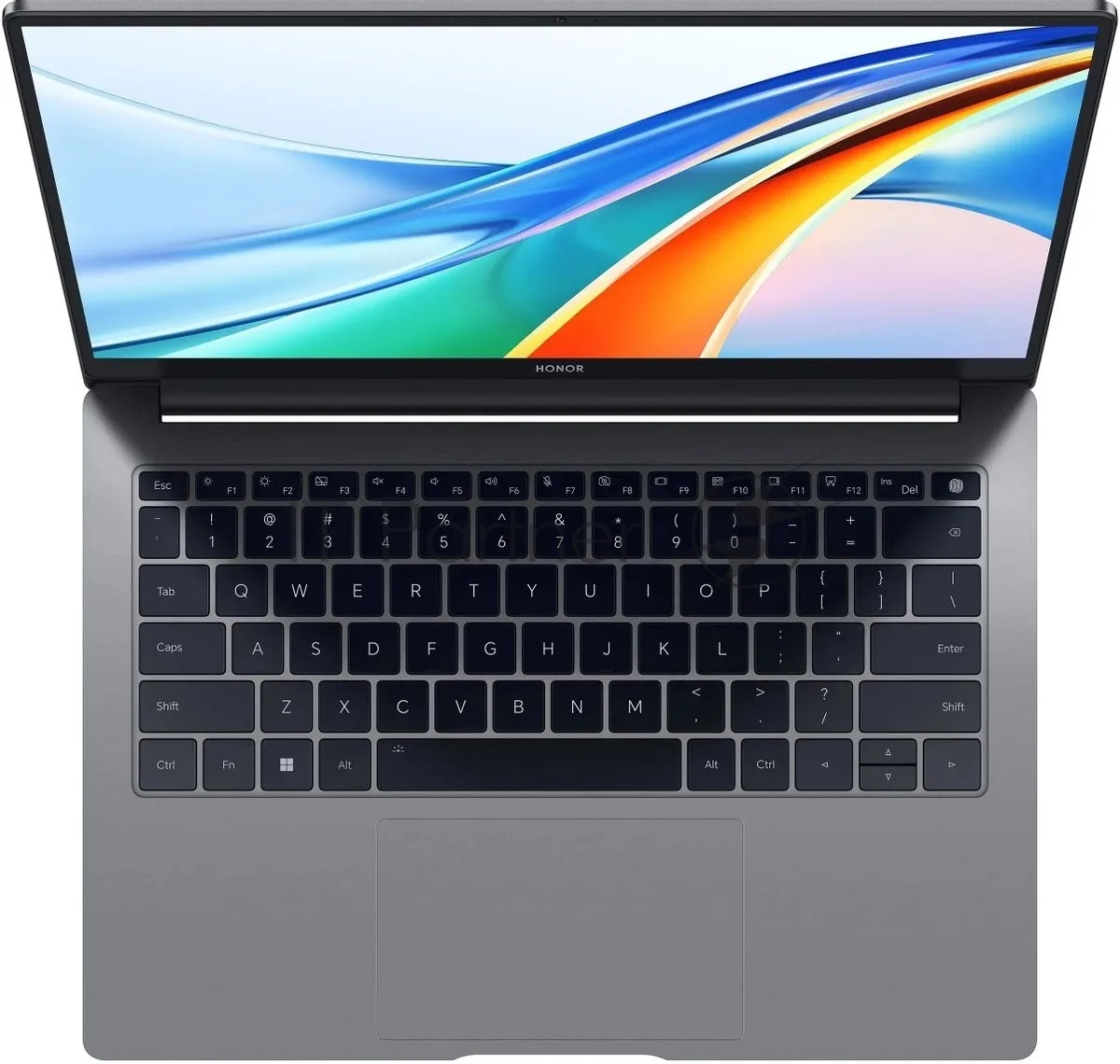 Ноутбук Honor MagicBook X14 Plus 2025 FRB-X, 14", Intel Core 5 220H, 16 ГБ, 512 ГБ SSD, серый — фото 2
