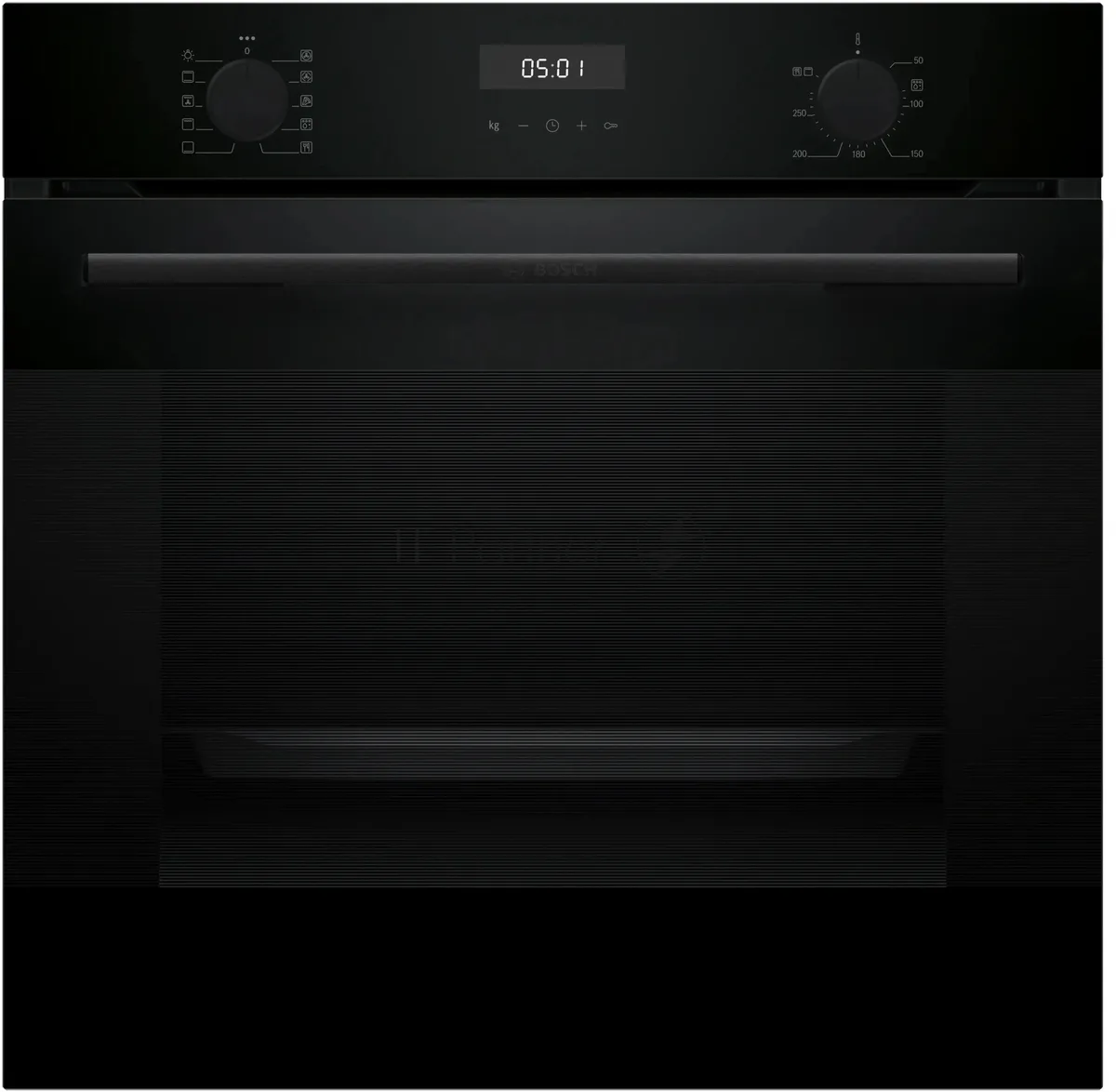 Духовой шкаф Bosch HJA737BA0, электрический, чёрный