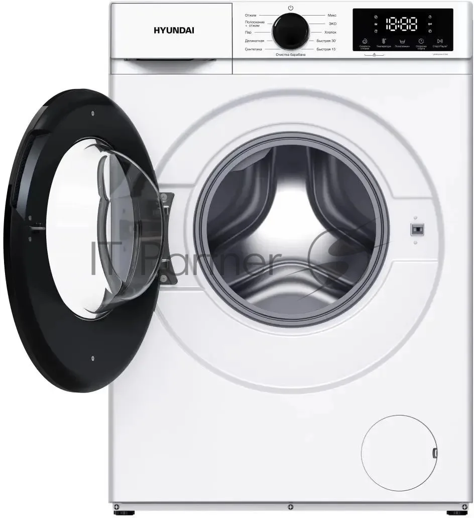 Стиральная машина Hyundai WME8212, фронтальная загрузка, белый