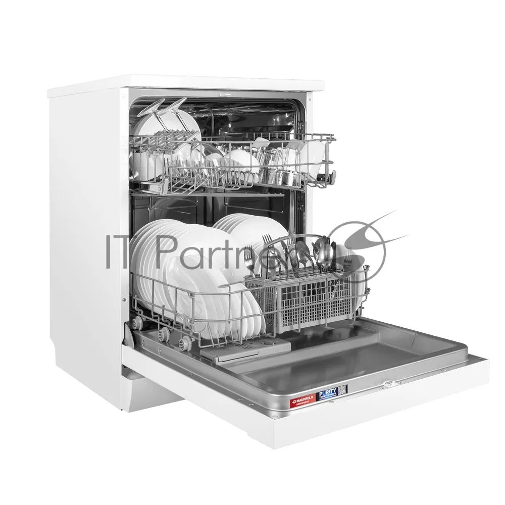 Посудомоечная машина Maunfeld MWF60120W, отдельностоящая, белый — фото 2