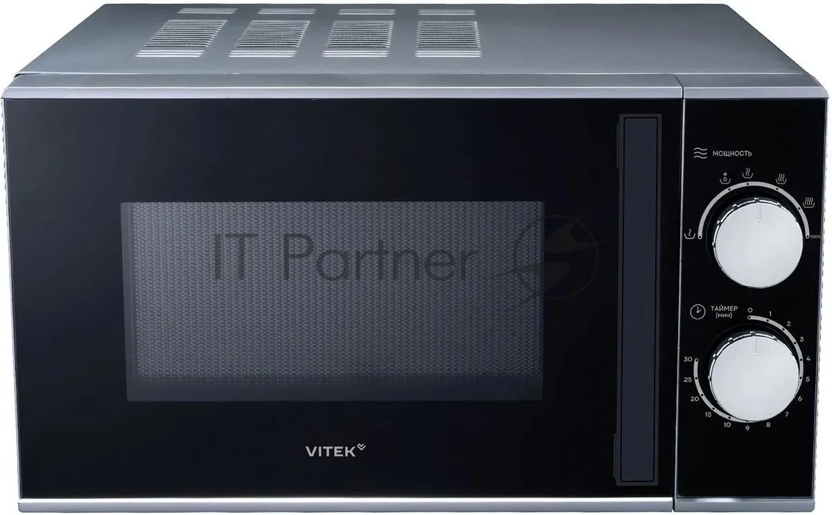 Микроволновая печь Vitek VT-MW0823, соло, серебристый