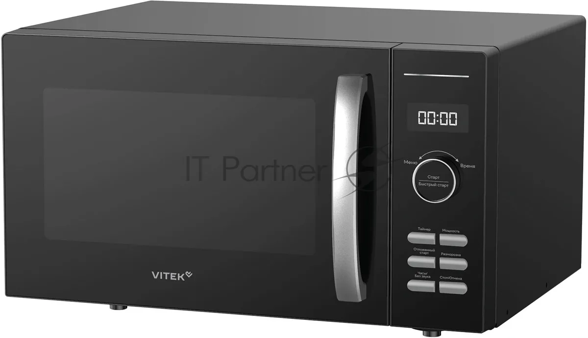 Микроволновая печь Vitek VT-MW1425, соло, чёрный — фото 2