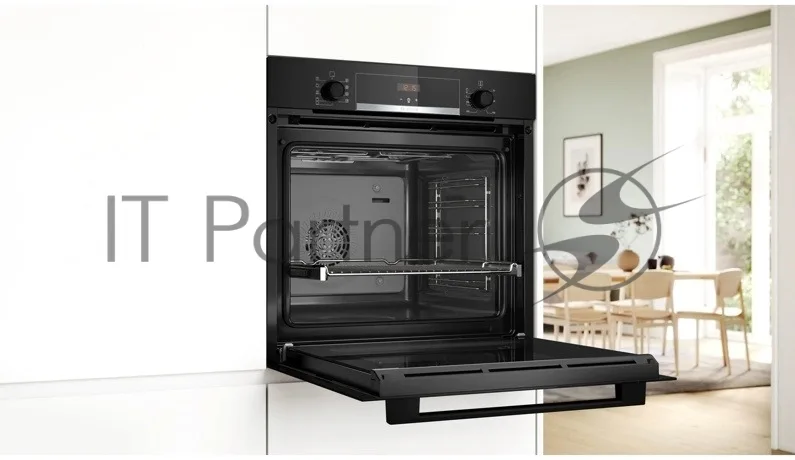 Духовой шкаф Bosch HBA534EB3, электрический, чёрный — фото 4