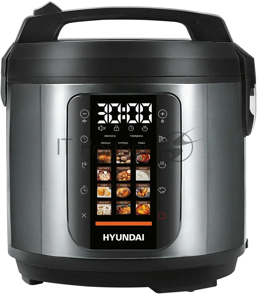 Мультиварка Hyundai HYMC-2404, серебристый