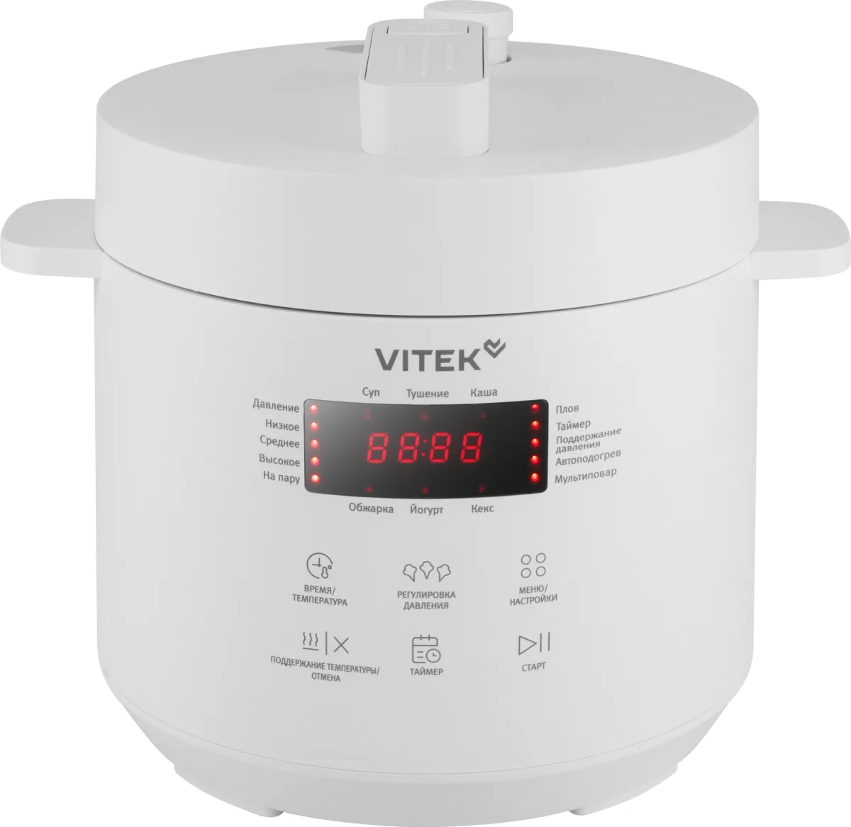 Мультиварка Vitek VT-MC0301, белый