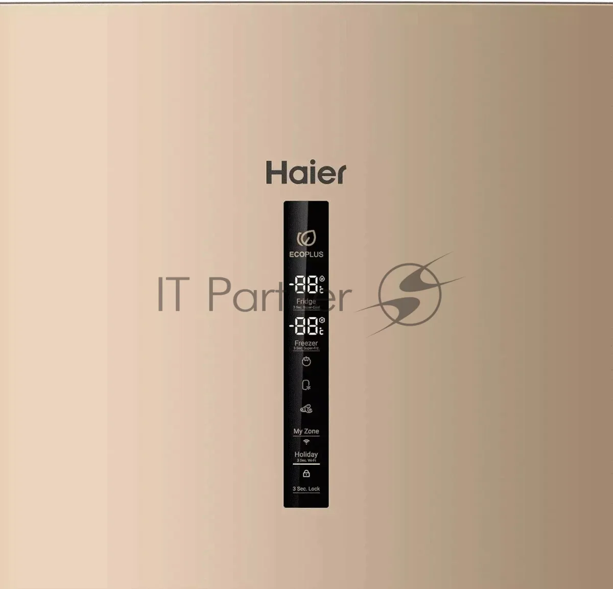 Холодильник Haier A4F742CGGU1, трёхкамерный, золотистый — фото 4