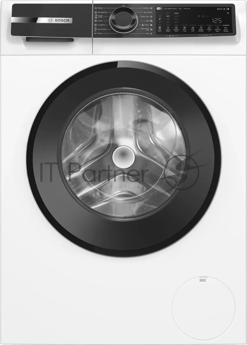 Стиральная машина Bosch WGK244Z0ME, фронтальная загрузка, белый