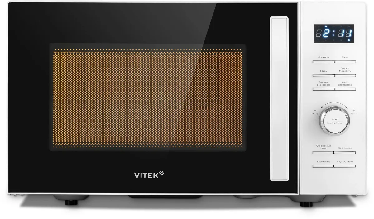 Микроволновая печь Vitek VT-MW1123, соло, чёрный