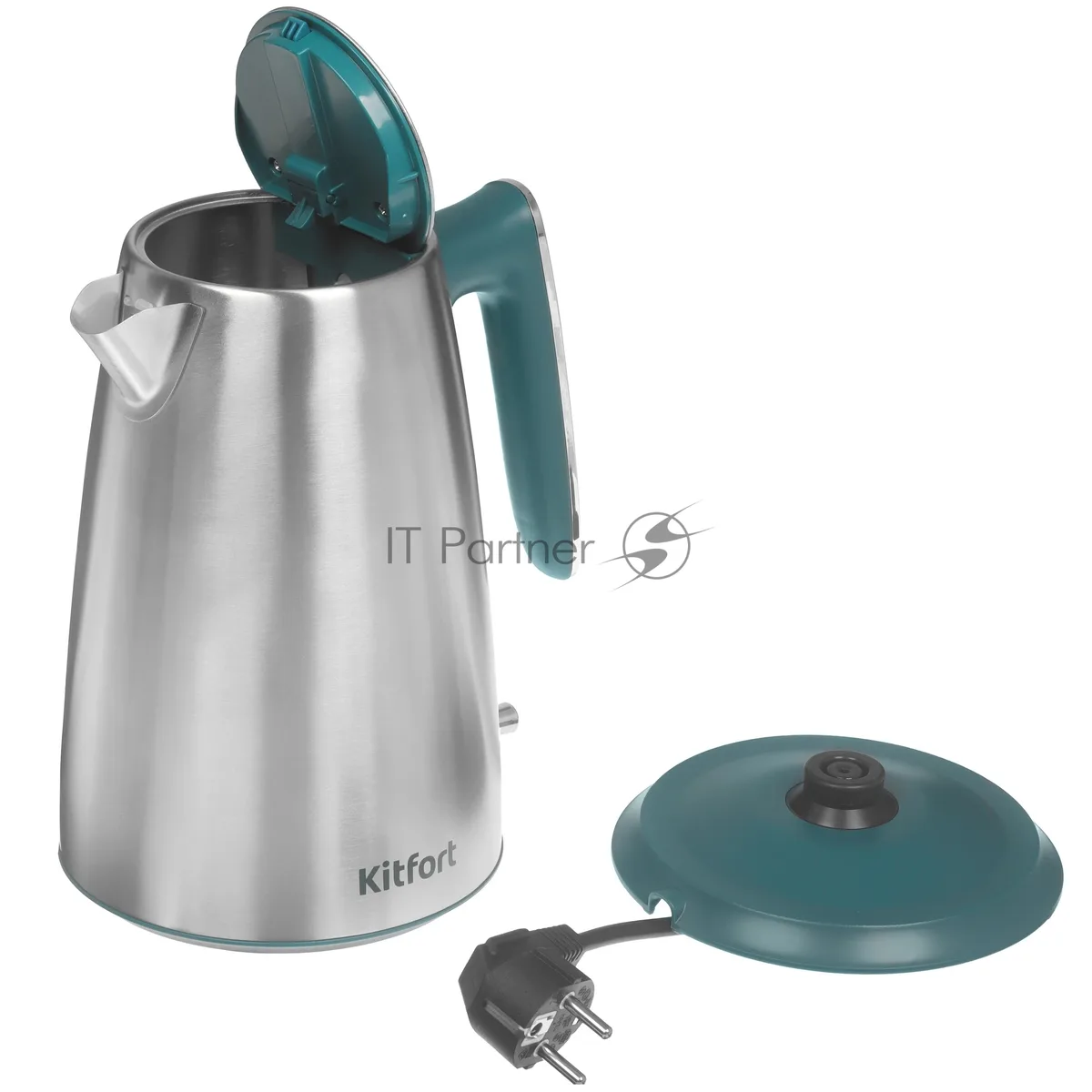 Чайник Kitfort КТ-8725, электрический, нержавеющая сталь — фото 2