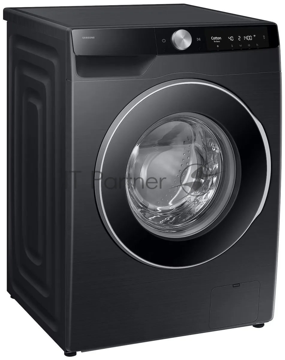 Стиральная машина Samsung WW90DG6U34LBLP, фронтальная загрузка, чёрный — фото 2