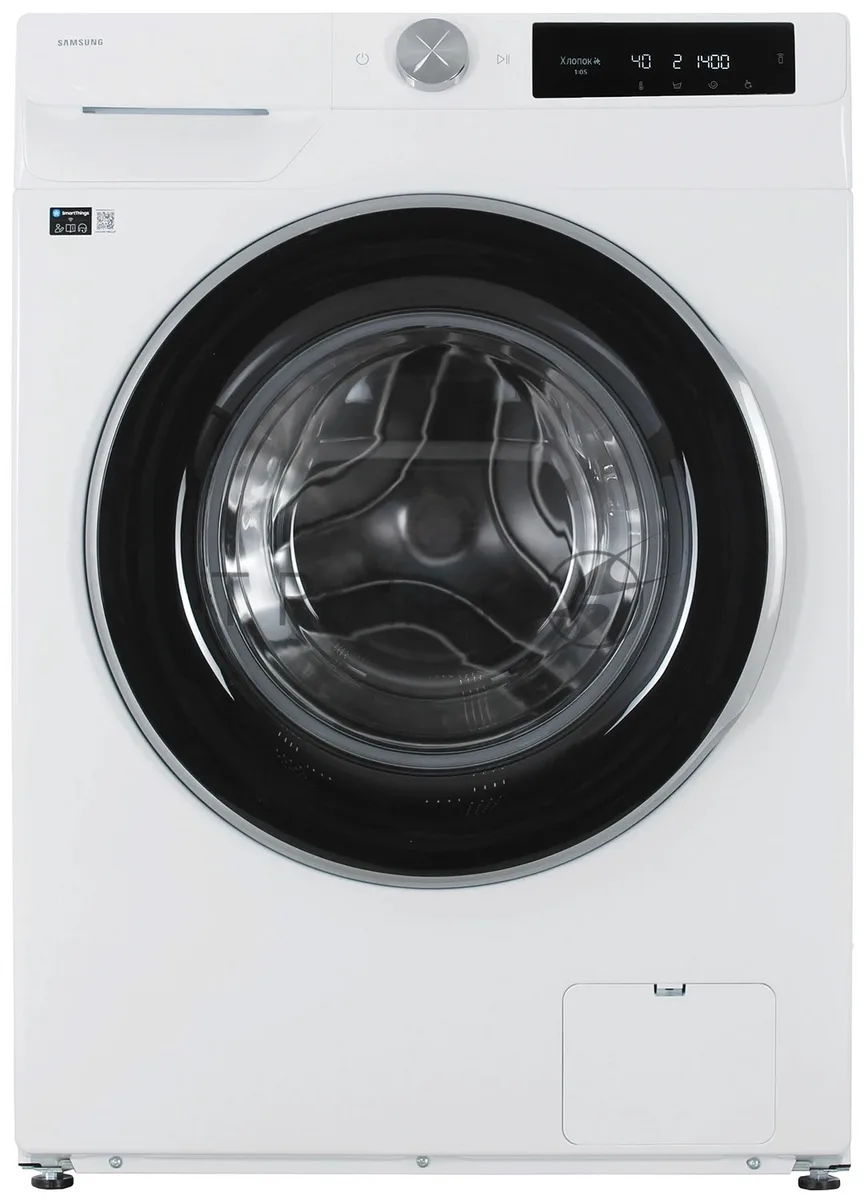 Стиральная машина Samsung WW90DG6U34LELP, фронтальная загрузка, белый