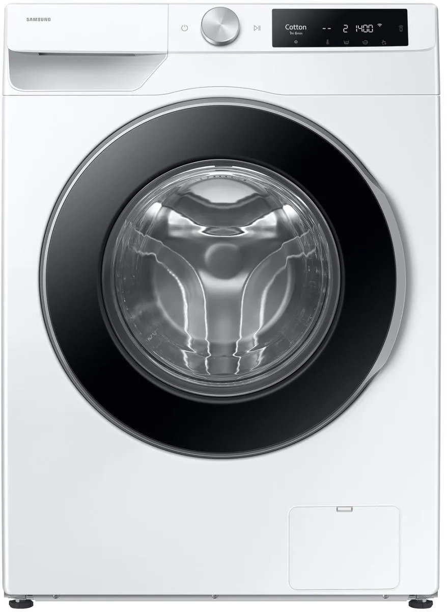 Стиральная машина Samsung WW90DG6U34LELP, фронтальная загрузка, белый — фото 2