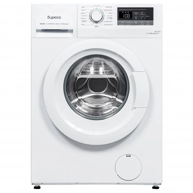 Стиральная машина Бирюса WM-ML712/10, фронтальная загрузка, белый