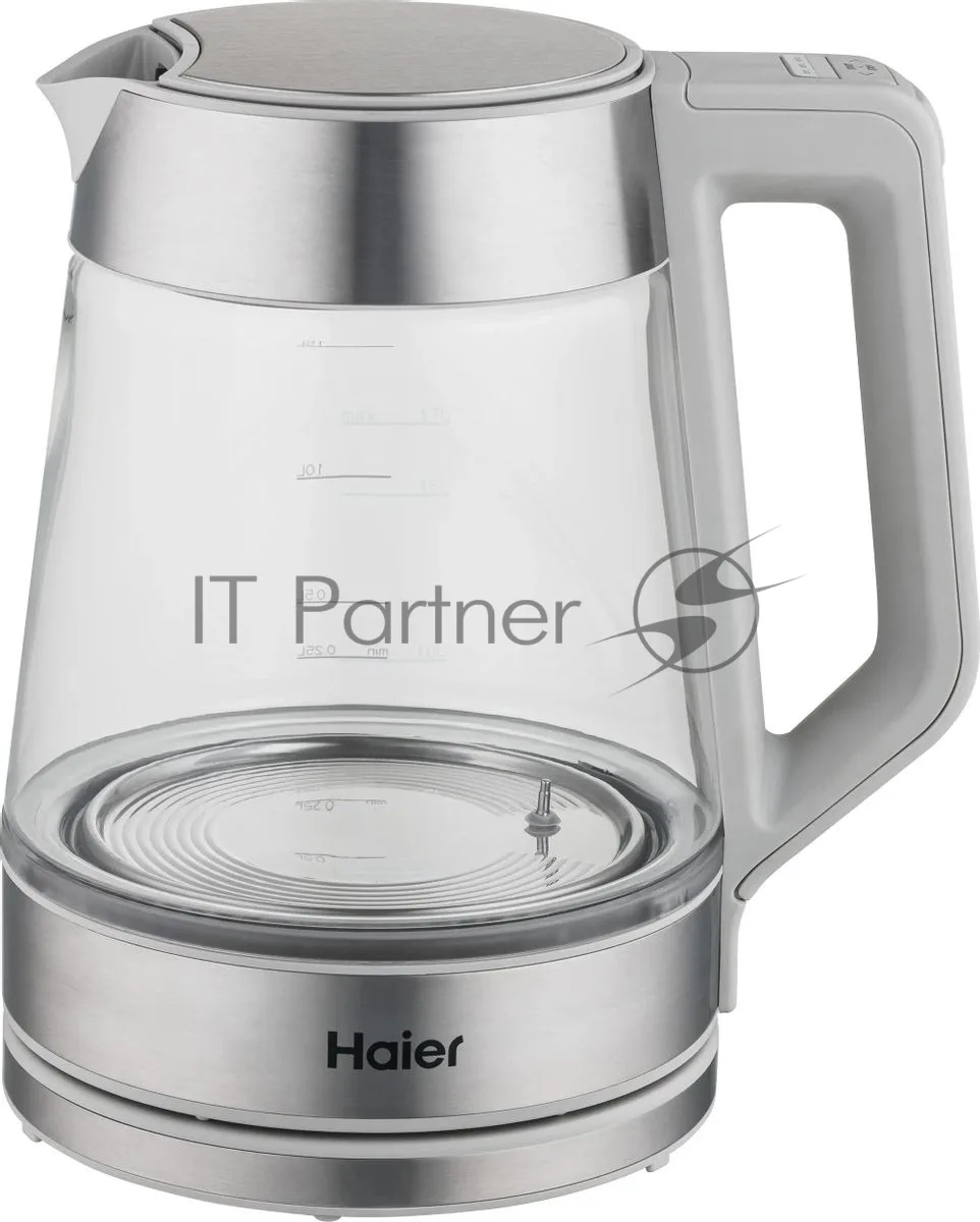Чайник Haier HK-501, электрический, серый
