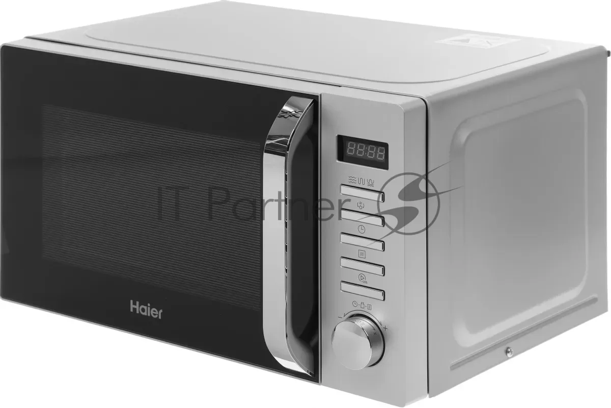 Микроволновая печь Haier HMB-DG208SA, соло, серебристый — фото 2
