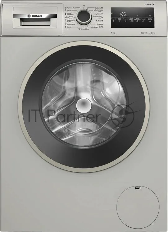 Стиральная машина Bosch WAN2821XME, фронтальная загрузка, серебристый