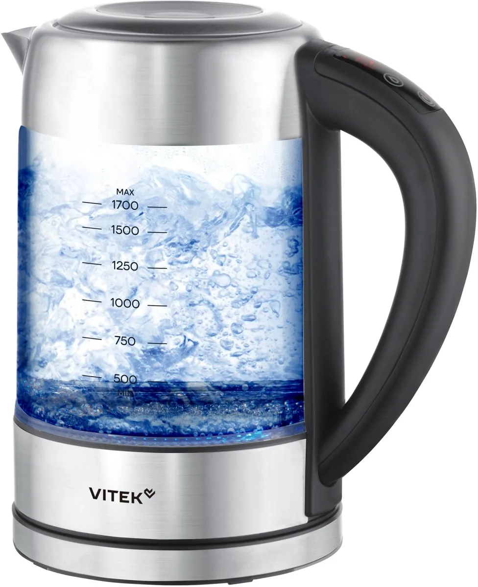 Чайник Vitek VT-WK1046, электрический, чёрный