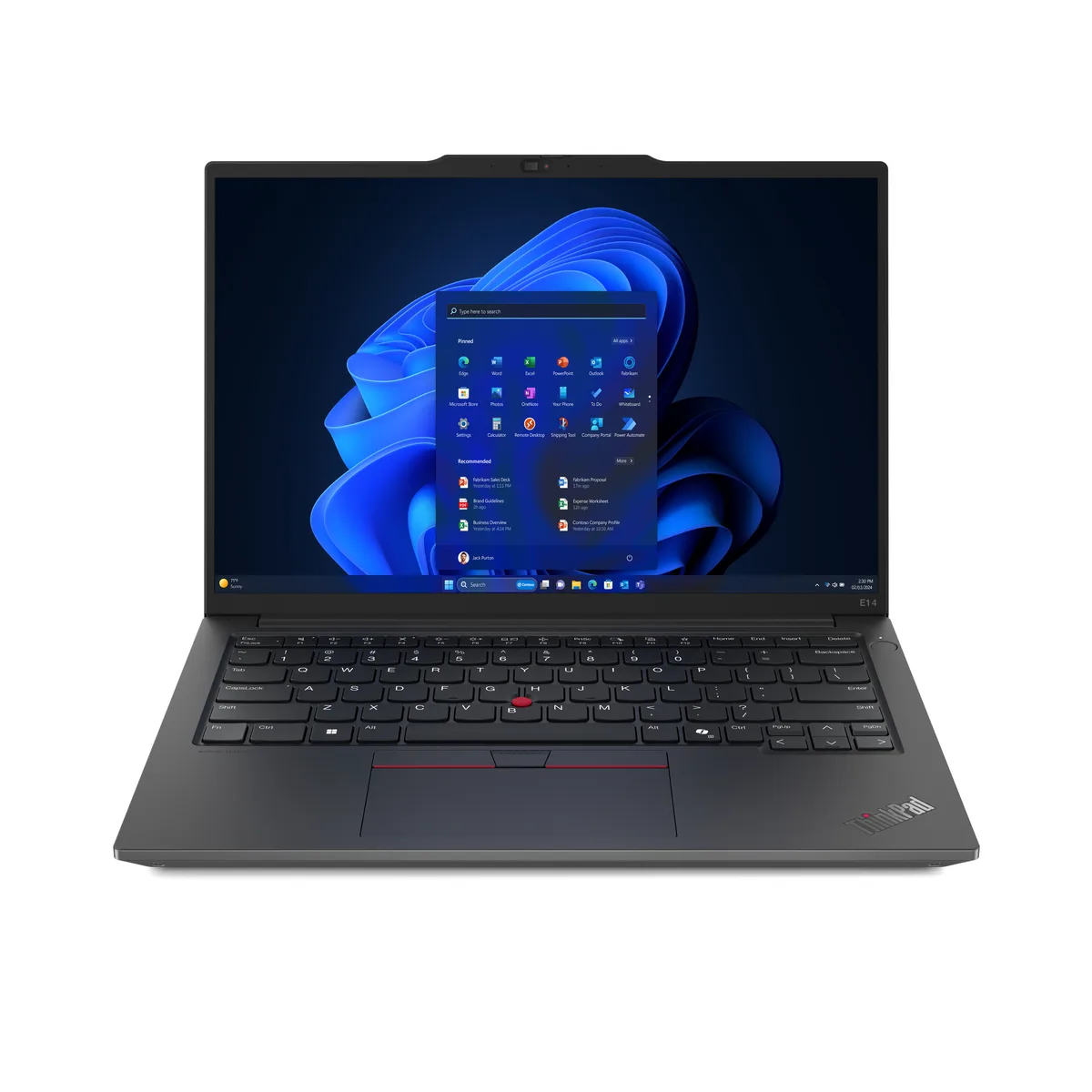 Ноутбук Lenovo ThinkPad E14 Gen 6, 14", Intel Core Ultra 7 155H, 16 ГБ, 512 ГБ SSD, чёрный