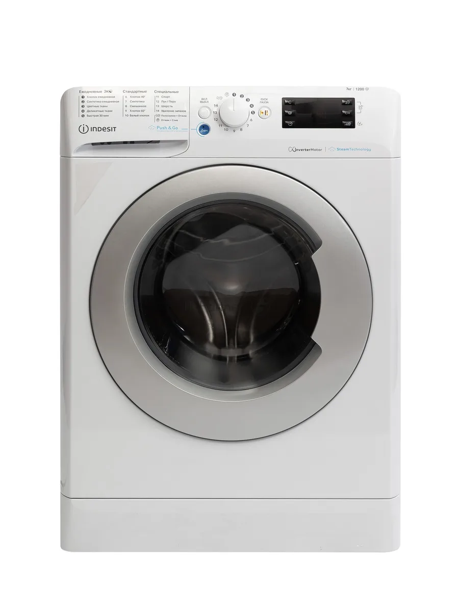 Стиральная машина Indesit BWSE 7129X WSV, белый