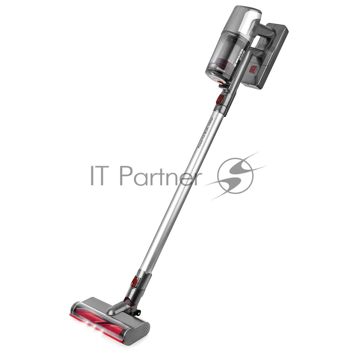 Вертикальный пылесос Brayer BR4265, беспроводной, серый