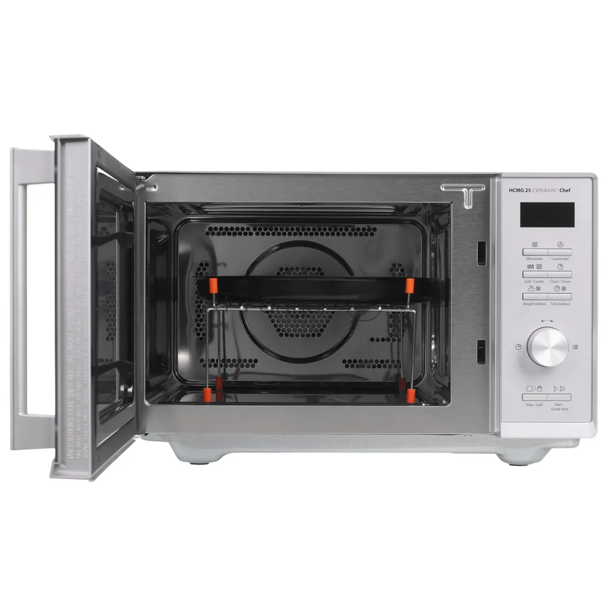 Микроволновая печь Caso HCMG 25 Ceramic Chef, соло, серый — фото 2