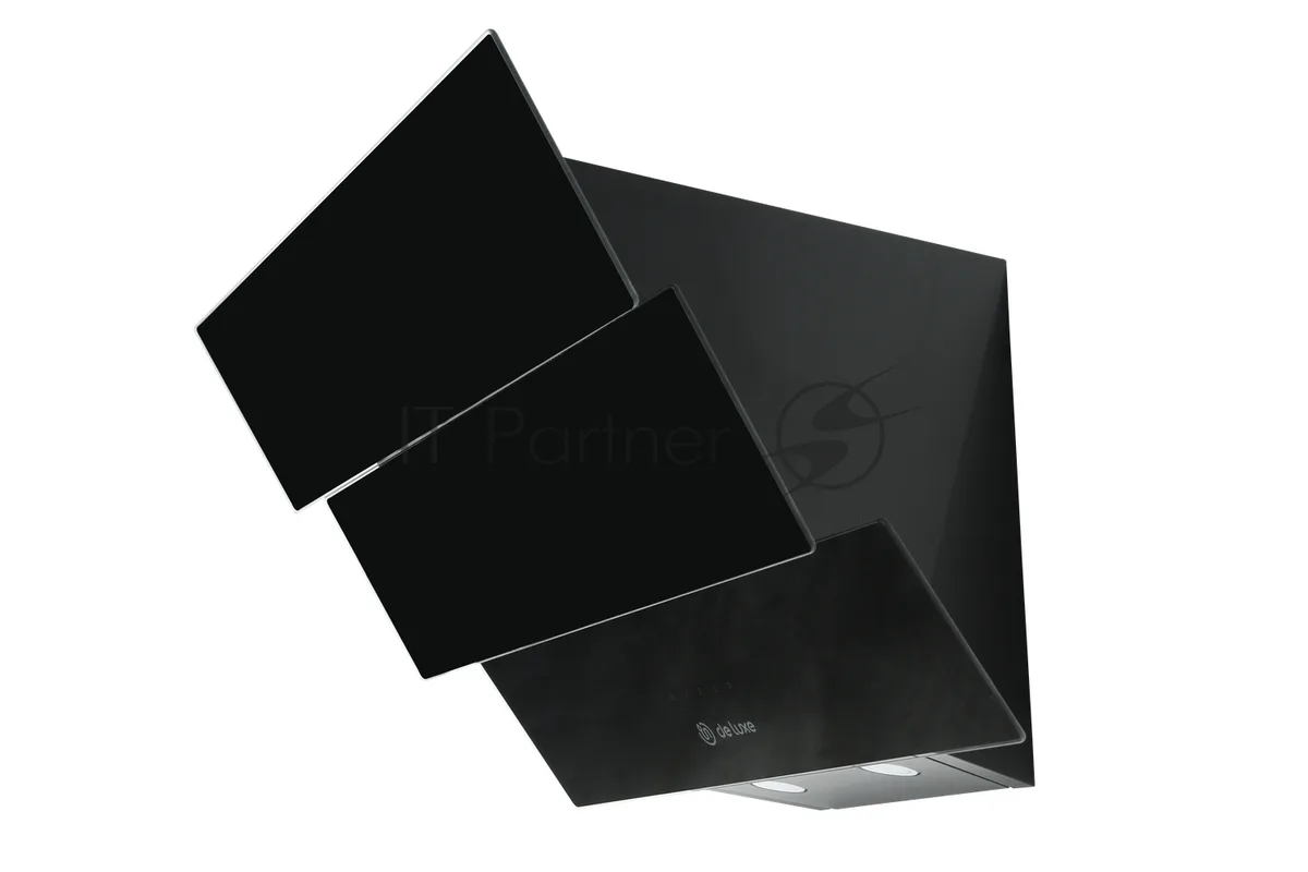 Вытяжка De Luxe ACC-T60-B-B-33/D-2, встраиваемая, чёрный — фото 2